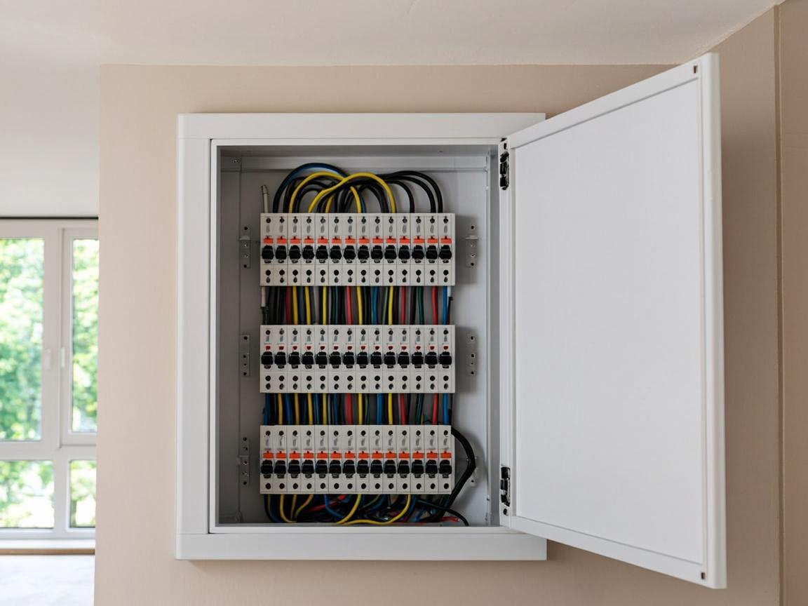 Quadro elettrico dopo l'intervento